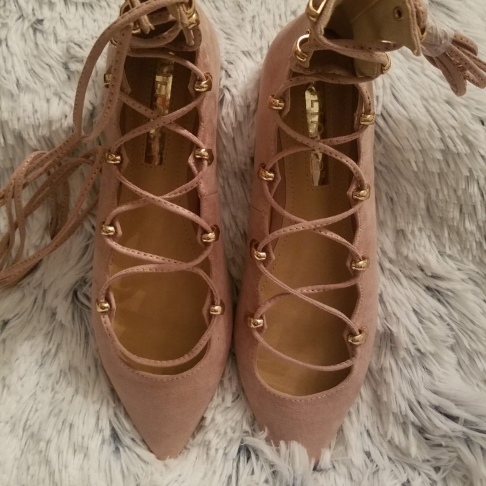 Point Toe Strap Shoe